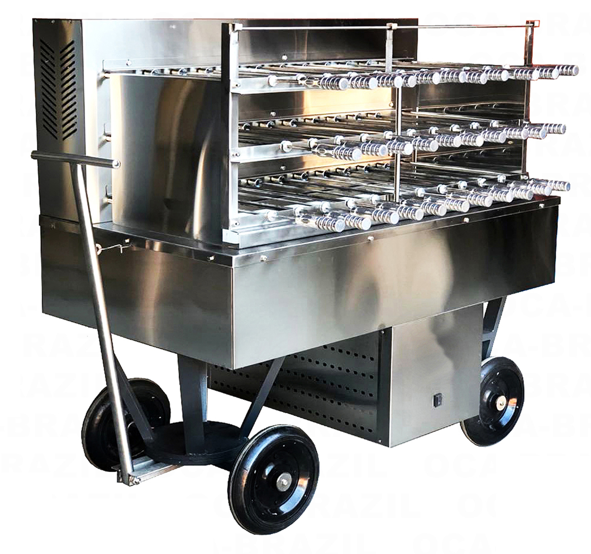 Brazilian Charcoal Grill 32 Skewers for Catering